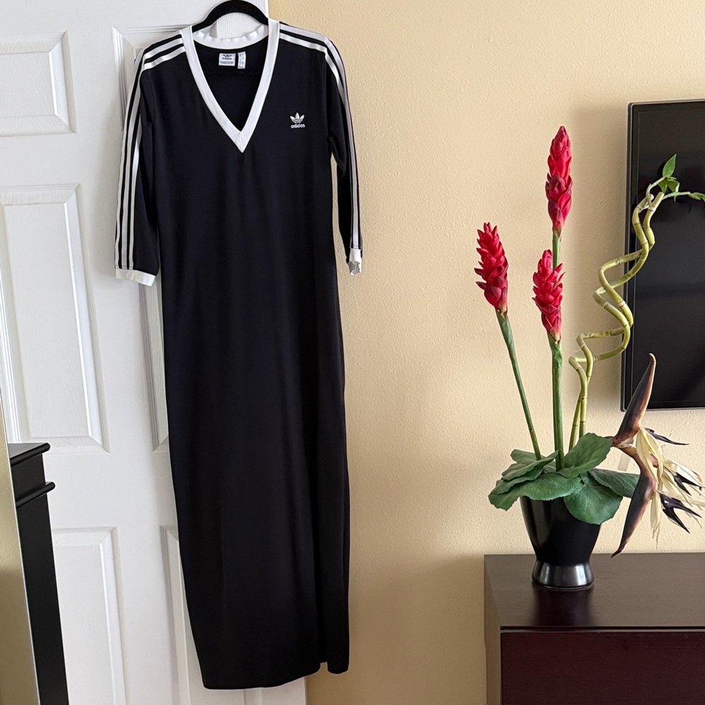 Adidas Classic Maxi Dress 3-Stripes